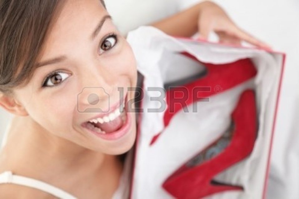 6813842-woman-getting-shoes-as-gift-young-beautiful-woman-surprised-and-happy-to-receive-red-high-heels-shoe